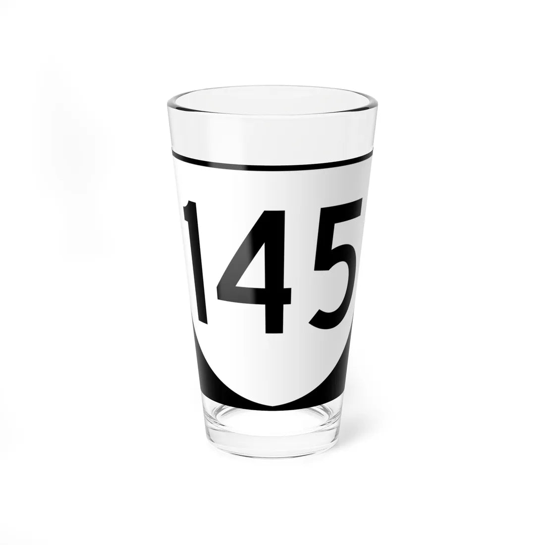 Virginia 145 (Virginia) (Road Sign) Pint Glss 16oz 16oz - Go Mug Yourself