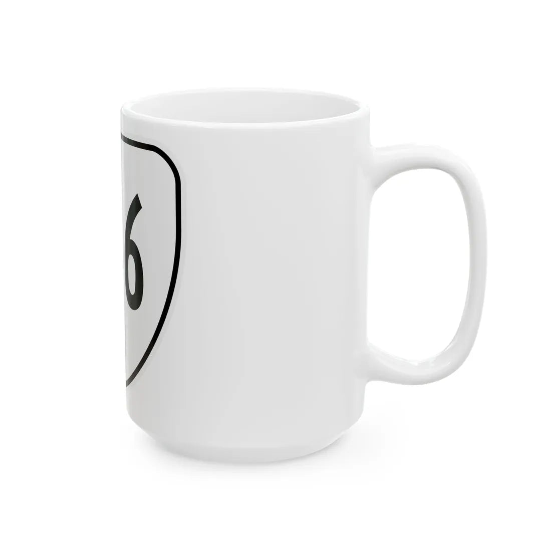 Virginia 146 1956 (Virginia) (Road Sign) White Coffee Mug - Go Mug Yourself