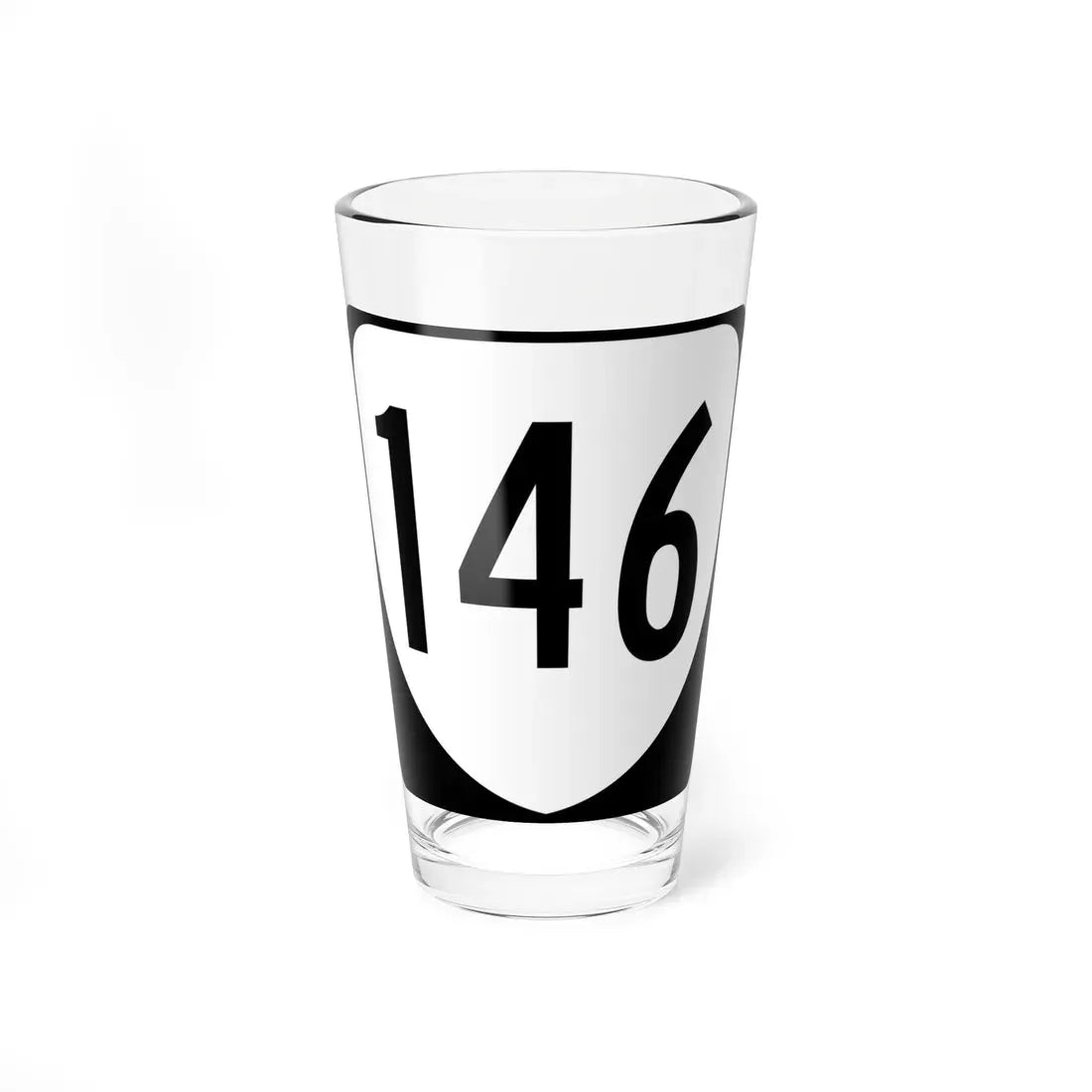Virginia 146 1980 (Virginia) (Road Sign) Pint Glass 16oz 16oz - Go Mug Yourself