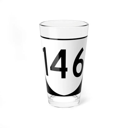 Virginia 146 (Virginia) (Road Sign) Pint Glass 16oz 16oz - Go Mug Yourself