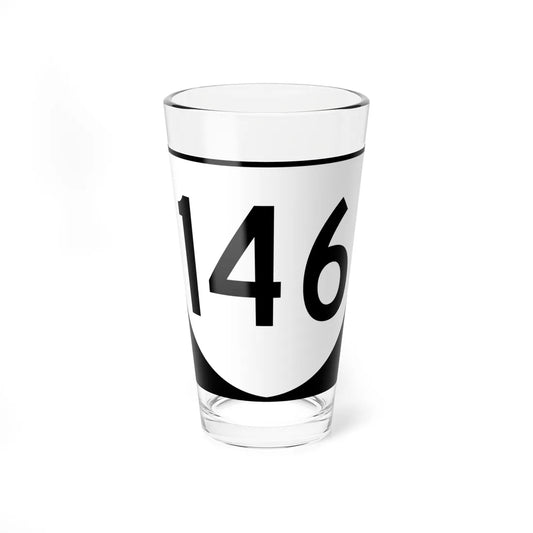 Virginia 146 (Virginia) (Road Sign) Pint Glss 16oz 16oz - Go Mug Yourself
