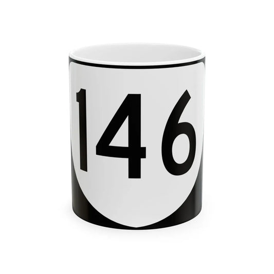 Virginia 146 (Virginia) (Road Sign) White Coffee Mug 11oz - Go Mug Yourself