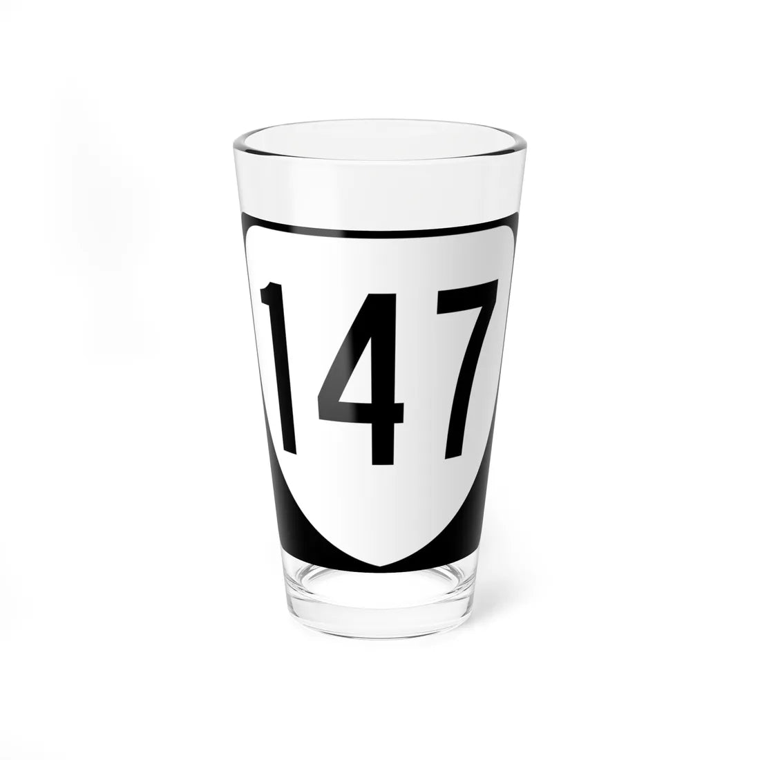 Virginia 147 1980 (Virginia) (Road Sign) Pint Glss 16oz 16oz - Go Mug Yourself