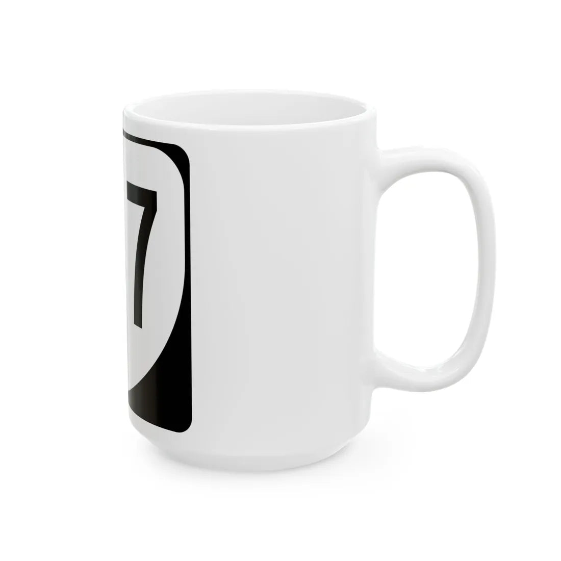 Virginia 147 1980 (Virginia) (Road Sign) White Coffee Mug - Go Mug Yourself