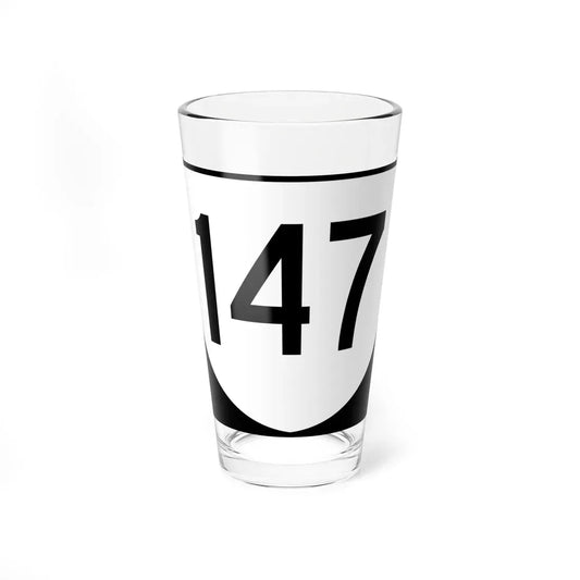 Virginia 147 (Virginia) (Road Sign) Pint Glass 16oz 16oz - Go Mug Yourself