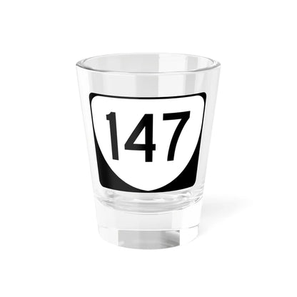 Virginia 147 (Virginia) (Road Sign) Shot Glass 1.5oz 1.5oz - Go Mug Yourself