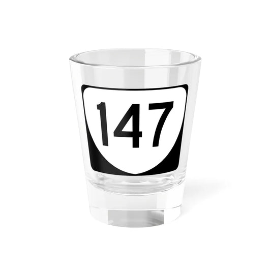 Virginia 147 (Virginia) (Road Sign) Shot Glass 1.5oz 1.5oz - Go Mug Yourself