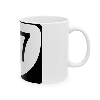 Virginia 147 (Virginia) (Road Sign) White Coffee Mug - Go Mug Yourself