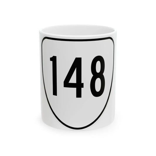 Virginia 148 1956 (Virginia) (Road Sign) White Coffee Mug 11oz - Go Mug Yourself