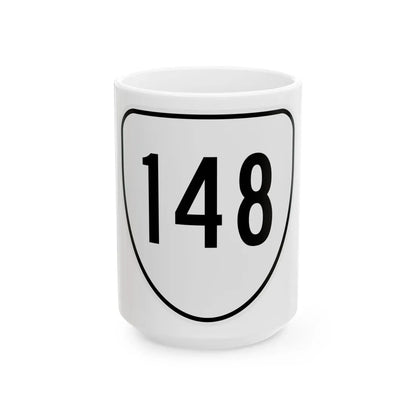 Virginia 148 1956 (Virginia) (Road Sign) White Coffee Mug 15oz - Go Mug Yourself