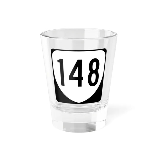 Virginia 148 1980 (Virginia) (Road Sign) Shot Glass 1.5oz 1.5oz - Go Mug Yourself