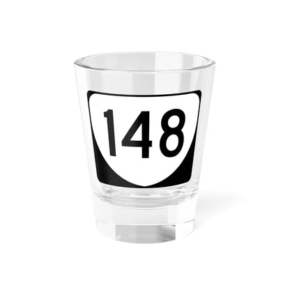 Virginia 148 (Virginia) (Road Sign) Shot Glass 1.5oz 1.5oz - Go Mug Yourself