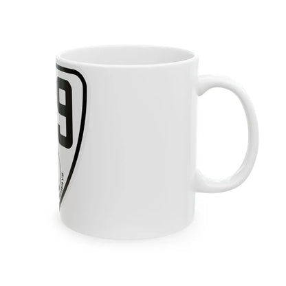 Virginia 149 1924 (Virginia) (Road Sign) White Coffee Mug - Go Mug Yourself