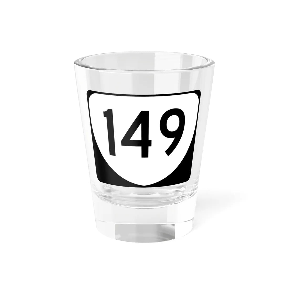 Virginia 149 (Virginia) (Road Sign) Shot Glass 1.5oz 1.5oz - Go Mug Yourself