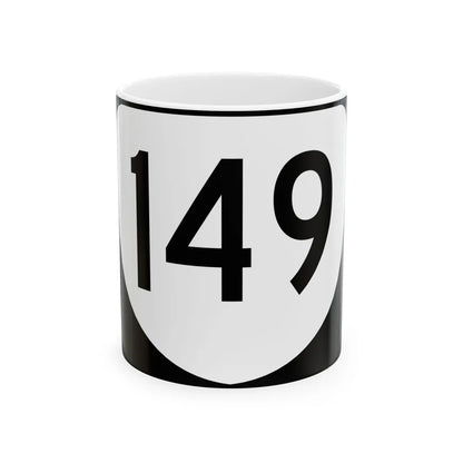 Virginia 149 (Virginia) (Road Sign) White Coffee Mug 11oz - Go Mug Yourself