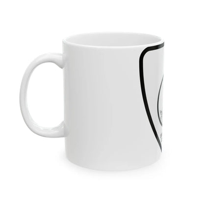 Virginia 15 1918 (Virginia) (Road Sign) White Coffee Mug - Go Mug Yourself