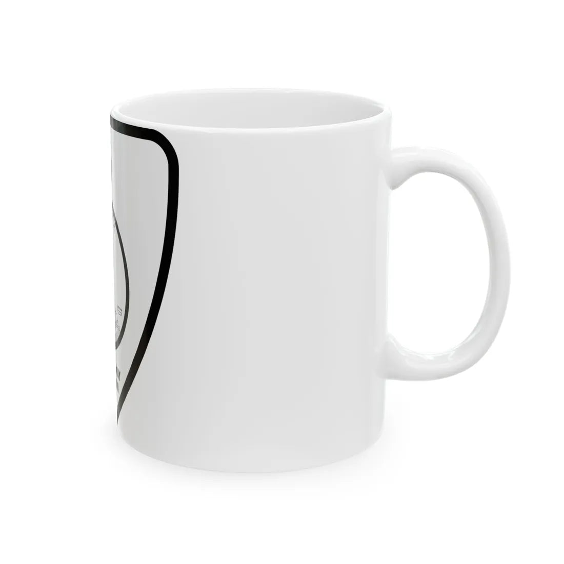 Virginia 15 1918 (Virginia) (Road Sign) White Coffee Mug - Go Mug Yourself