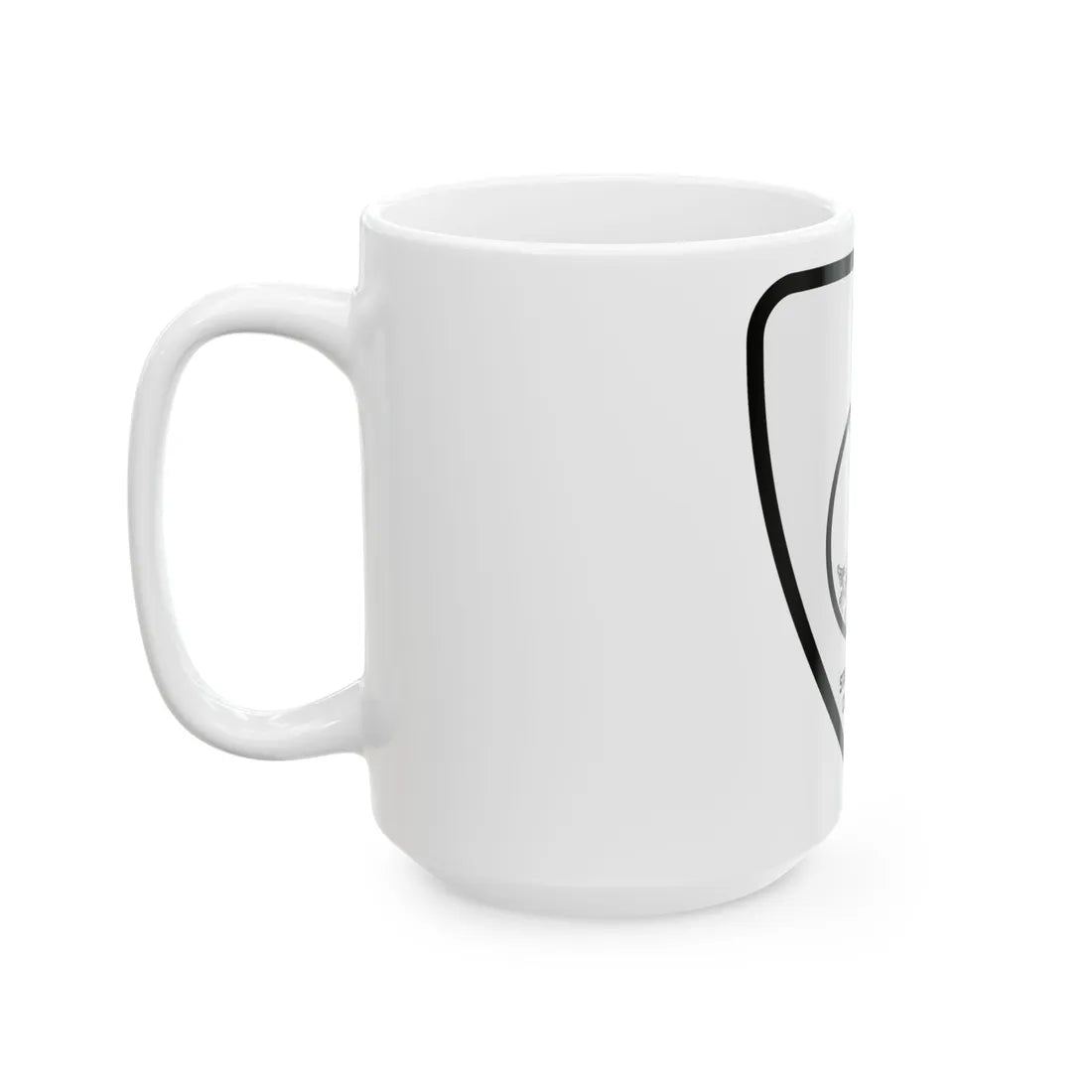 Virginia 15 1918 (Virginia) (Road Sign) White Coffee Mug - Go Mug Yourself