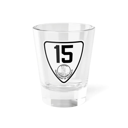 Virginia 15 1924 (Virginia) (Road Sign) Shot Glass 1.5oz 1.5oz - Go Mug Yourself