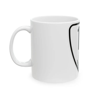 Virginia 15 1924 (Virginia) (Road Sign) White Coffee Mug - Go Mug Yourself