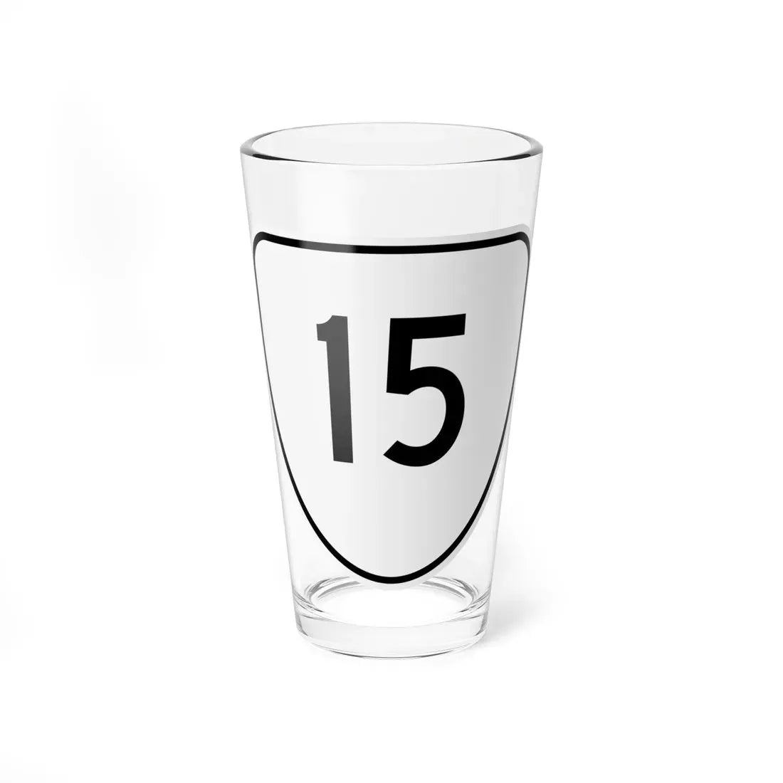 Virginia 15 1956 (Virginia) (Road Sign) Pint Glass 16oz 16oz - Go Mug Yourself