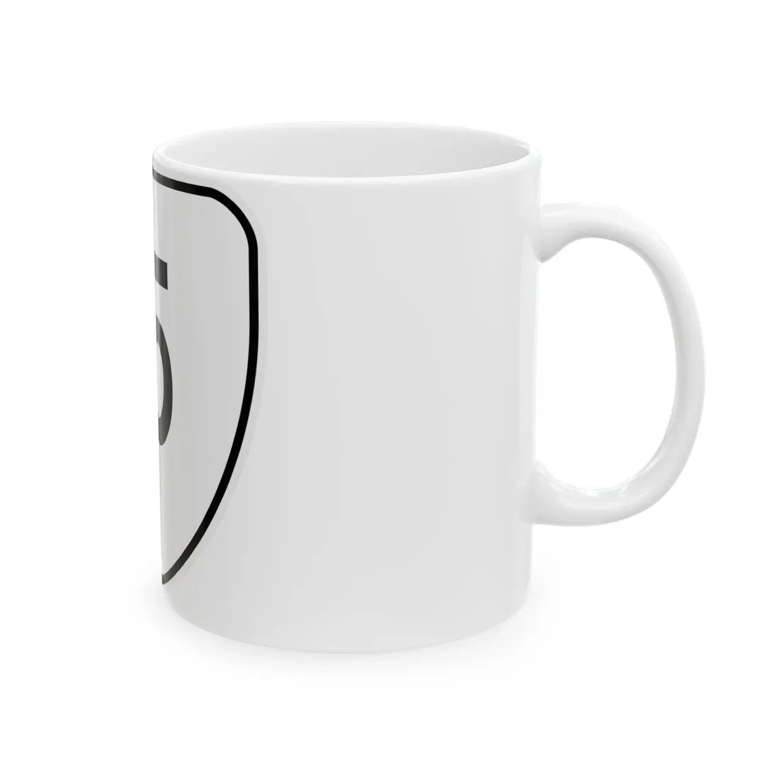 Virginia 15 1956 (Virginia) (Road Sign) White Coffee Mug - Go Mug Yourself