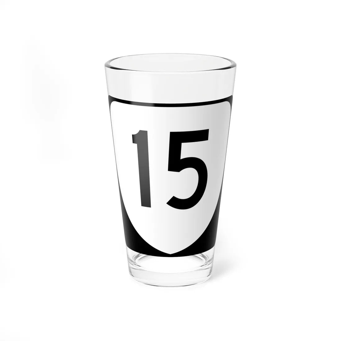 Virginia 15 (Virginia) (Road Sign) Pint Glss 16oz 16oz - Go Mug Yourself