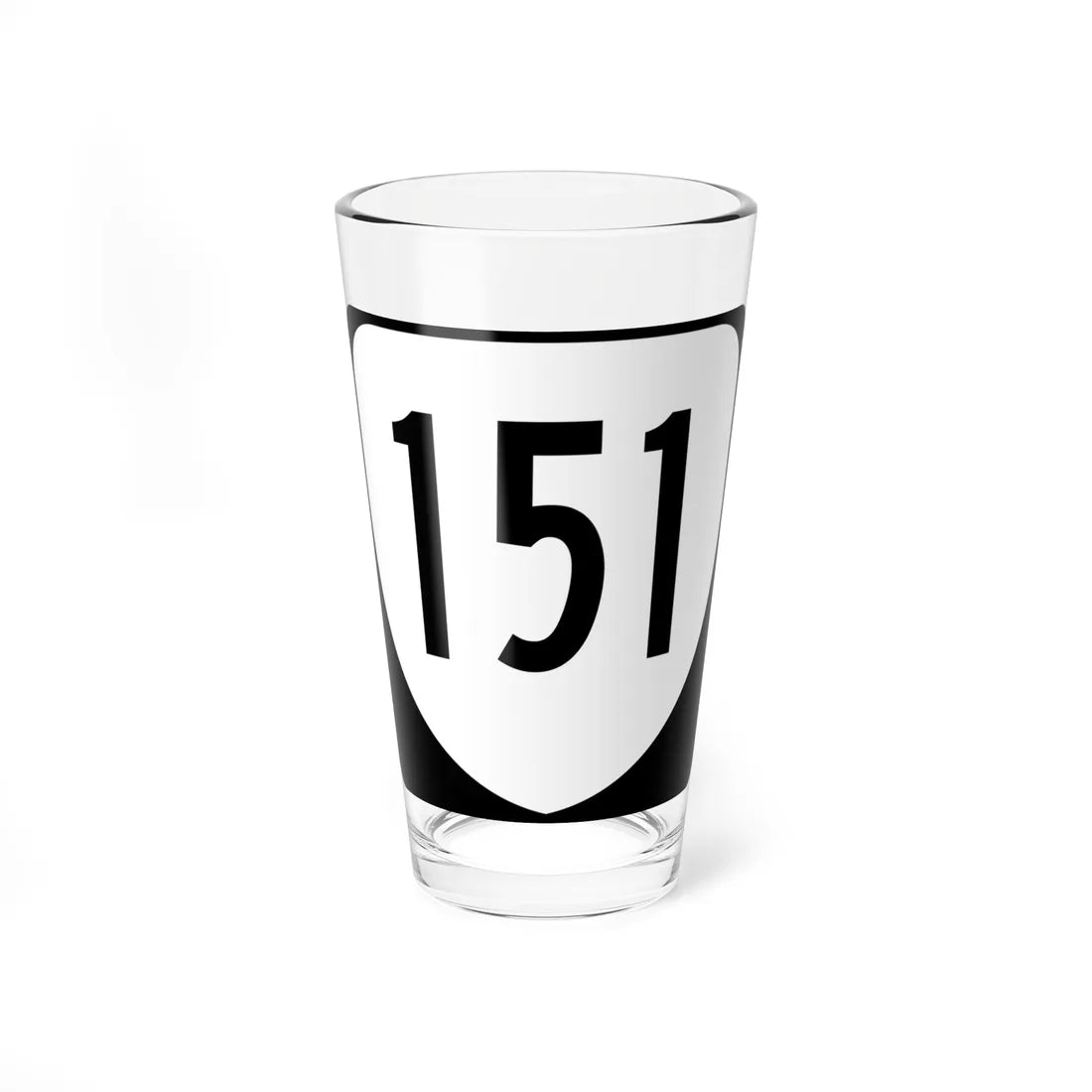 Virginia 151 1980 (Virginia) (Road Sign) Pint Glss 16oz 16oz - Go Mug Yourself