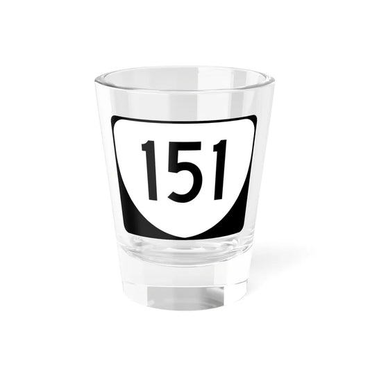 Virginia 151 (Virginia) (Road Sign) Shot Glass 1.5oz 1.5oz - Go Mug Yourself
