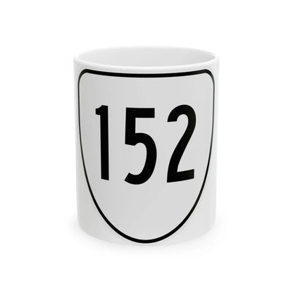 Virginia 152 1956 (Virginia) (Road Sign) White Coffee Mug 11oz - Go Mug Yourself