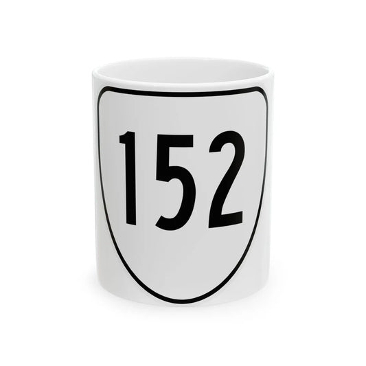 Virginia 152 1956 (Virginia) (Road Sign) White Coffee Mug 11oz - Go Mug Yourself