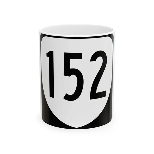 Virginia 152 1980 (Virginia) (Road Sign) White Coffee Mug 11oz - Go Mug Yourself