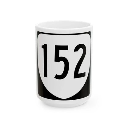 Virginia 152 1980 (Virginia) (Road Sign) White Coffee Mug 15oz - Go Mug Yourself