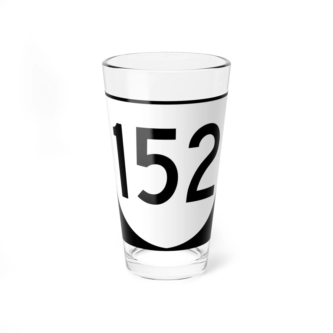 Virginia 152 (Virginia) (Road Sign) Pint Glss 16oz 16oz - Go Mug Yourself