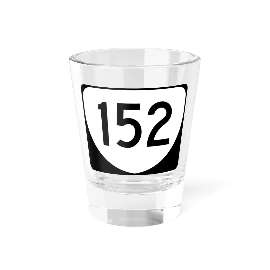 Virginia 152 (Virginia) (Road Sign) Shot Glass 1.5oz 1.5oz - Go Mug Yourself