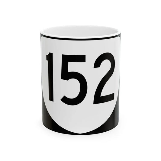 Virginia 152 (Virginia) (Road Sign) White Coffee Mug 11oz - Go Mug Yourself
