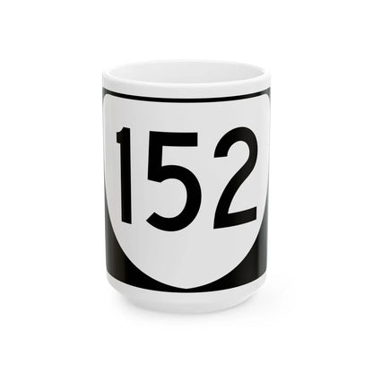 Virginia 152 (Virginia) (Road Sign) White Coffee Mug 15oz - Go Mug Yourself