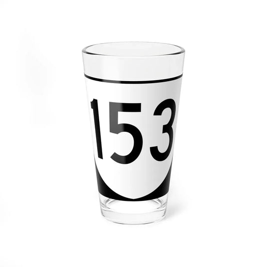 Virginia 153 (Virginia) (Road Sign) Pint Glass 16oz 16oz - Go Mug Yourself