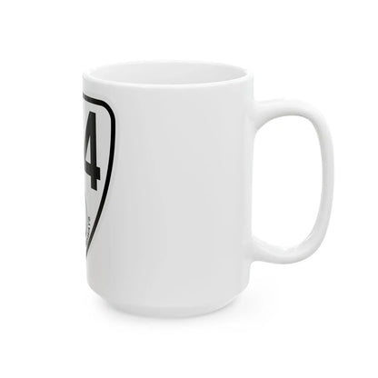 Virginia 154 1924 (Virginia) (Road Sign) White Coffee Mug - Go Mug Yourself