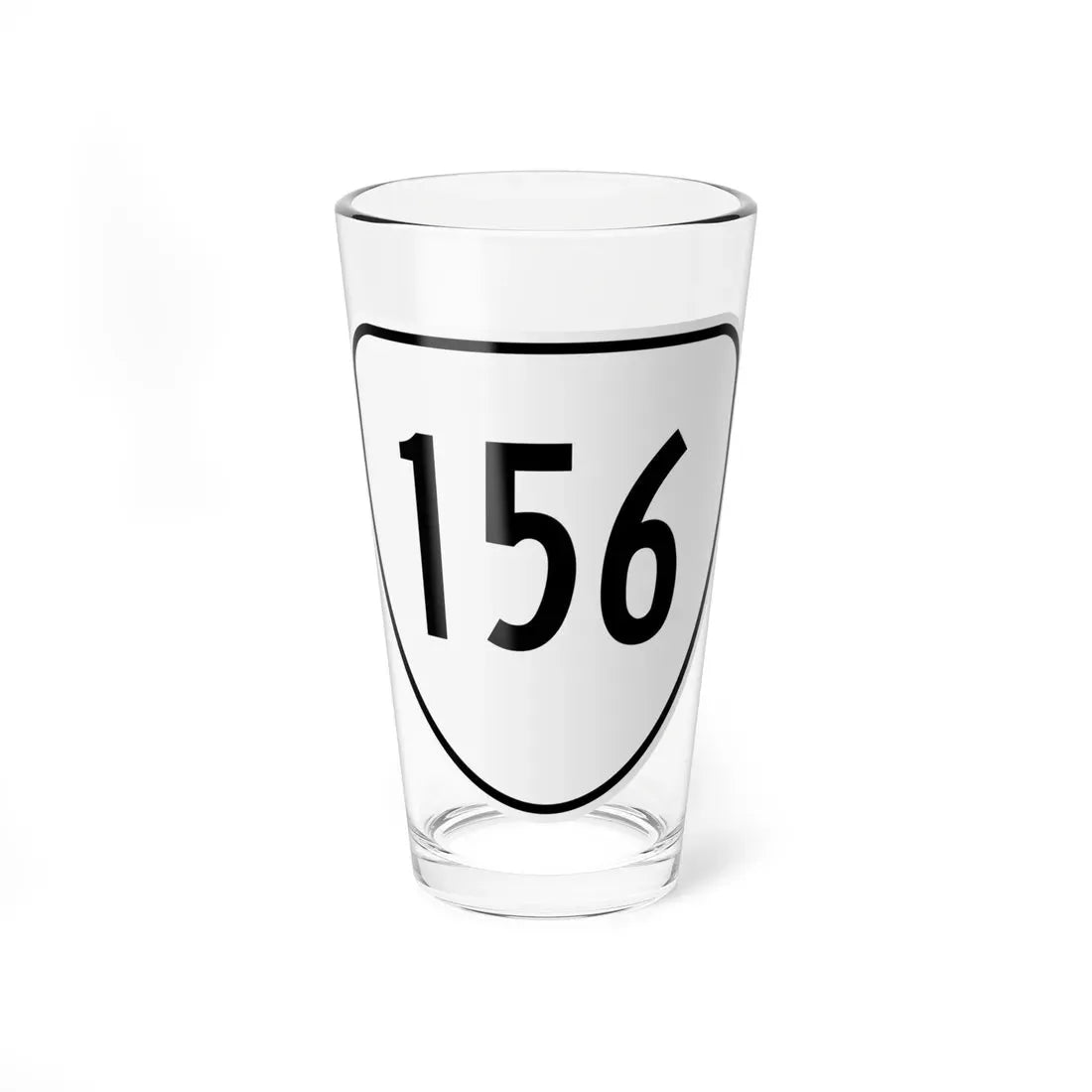 Virginia 156 1956 (Virginia) (Road Sign) Pint Glass 16oz 16oz - Go Mug Yourself