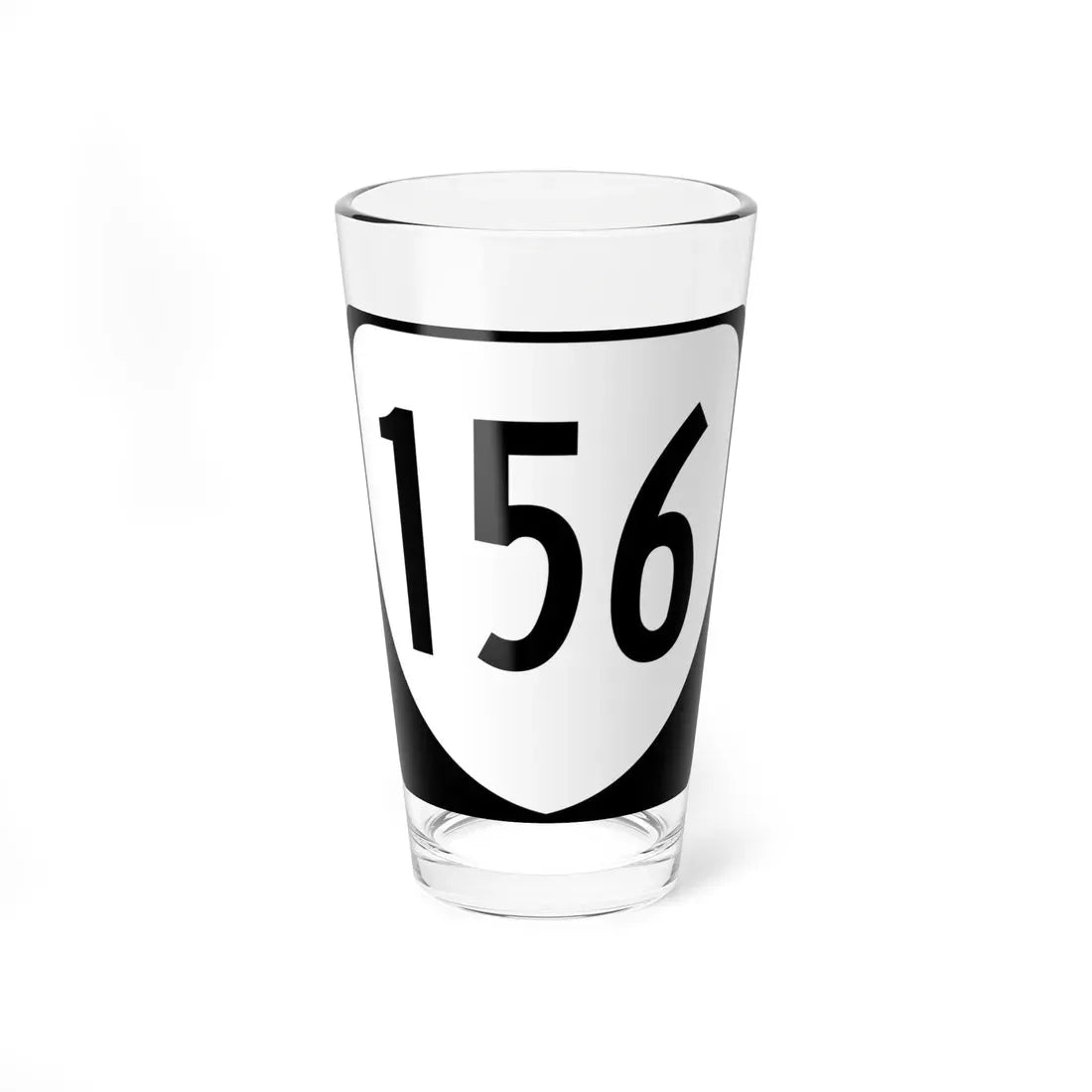 Virginia 156 1980 (Virginia) (Road Sign) Pint Glass 16oz 16oz - Go Mug Yourself
