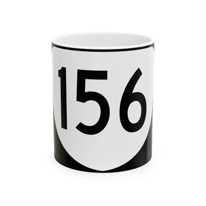 Virginia 156 (Virginia) (Road Sign) White Coffee Mug 11oz - Go Mug Yourself