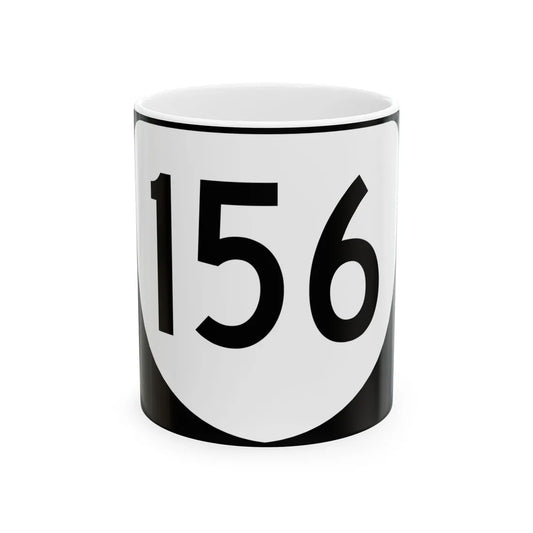 Virginia 156 (Virginia) (Road Sign) White Coffee Mug 11oz - Go Mug Yourself