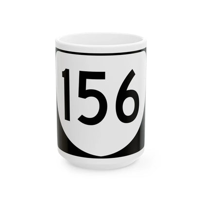 Virginia 156 (Virginia) (Road Sign) White Coffee Mug 15oz - Go Mug Yourself