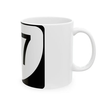 Virginia 157 (Virginia) (Road Sign) White Coffee Mug - Go Mug Yourself