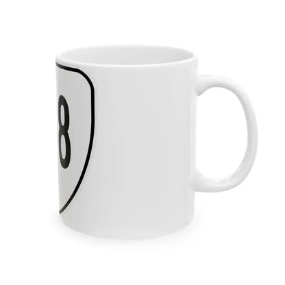 Virginia 158 1956 (Virginia) (Road Sign) White Coffee Mug - Go Mug Yourself