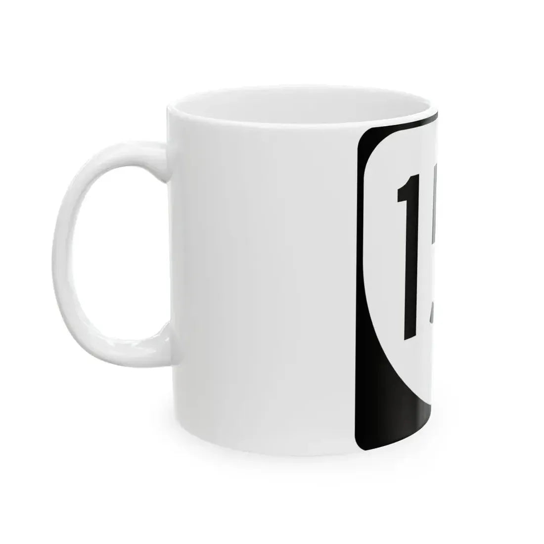 Virginia 158 1980 (Virginia) (Road Sign) White Coffee Mug - Go Mug Yourself