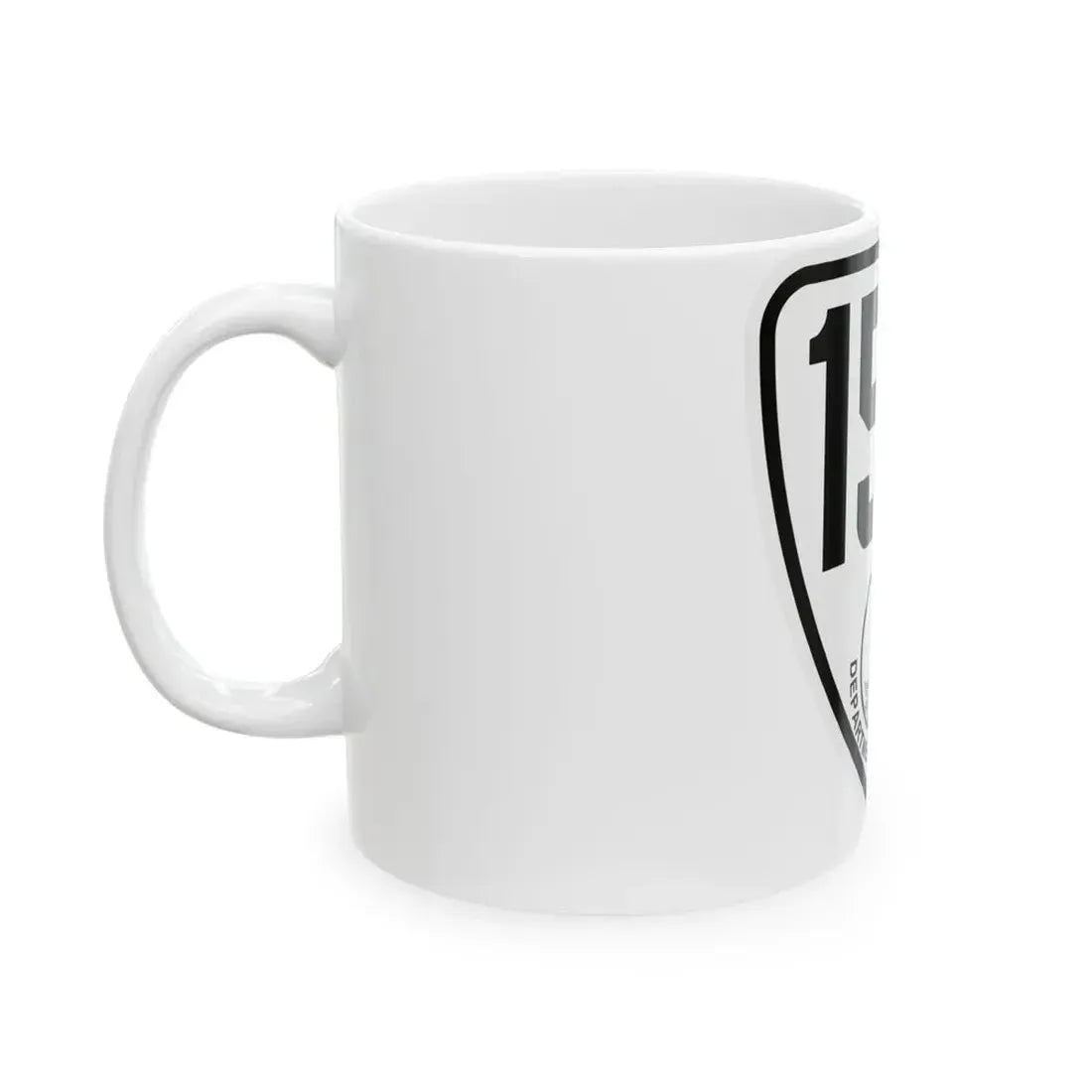 Virginia 159 1924 (Virginia) (Road Sign) White Coffee Mug - Go Mug Yourself