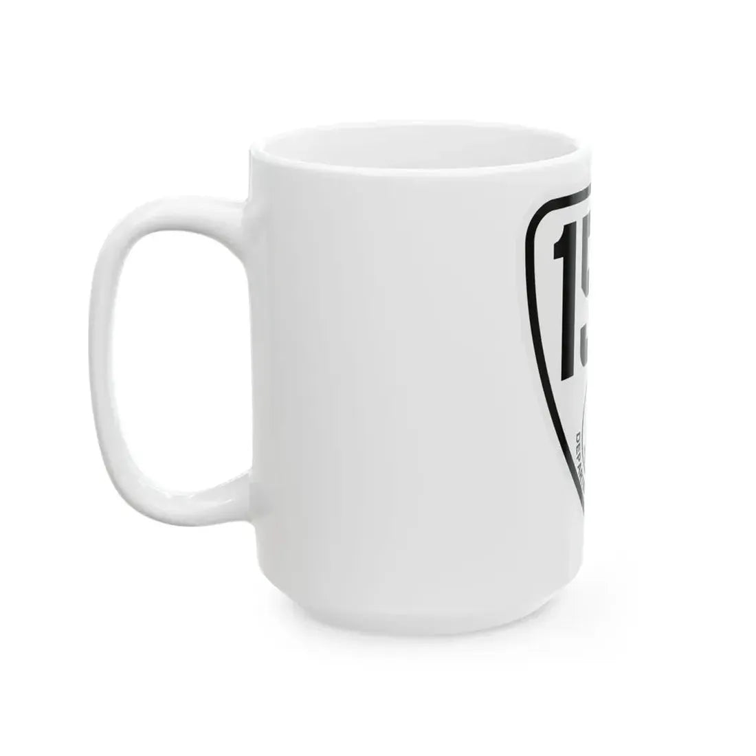 Virginia 159 1924 (Virginia) (Road Sign) White Coffee Mug - Go Mug Yourself