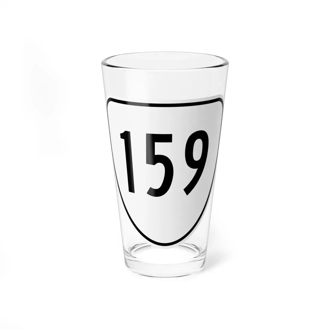 Virginia 159 1956 (Virginia) (Road Sign) Pint Glass 16oz 16oz - Go Mug Yourself